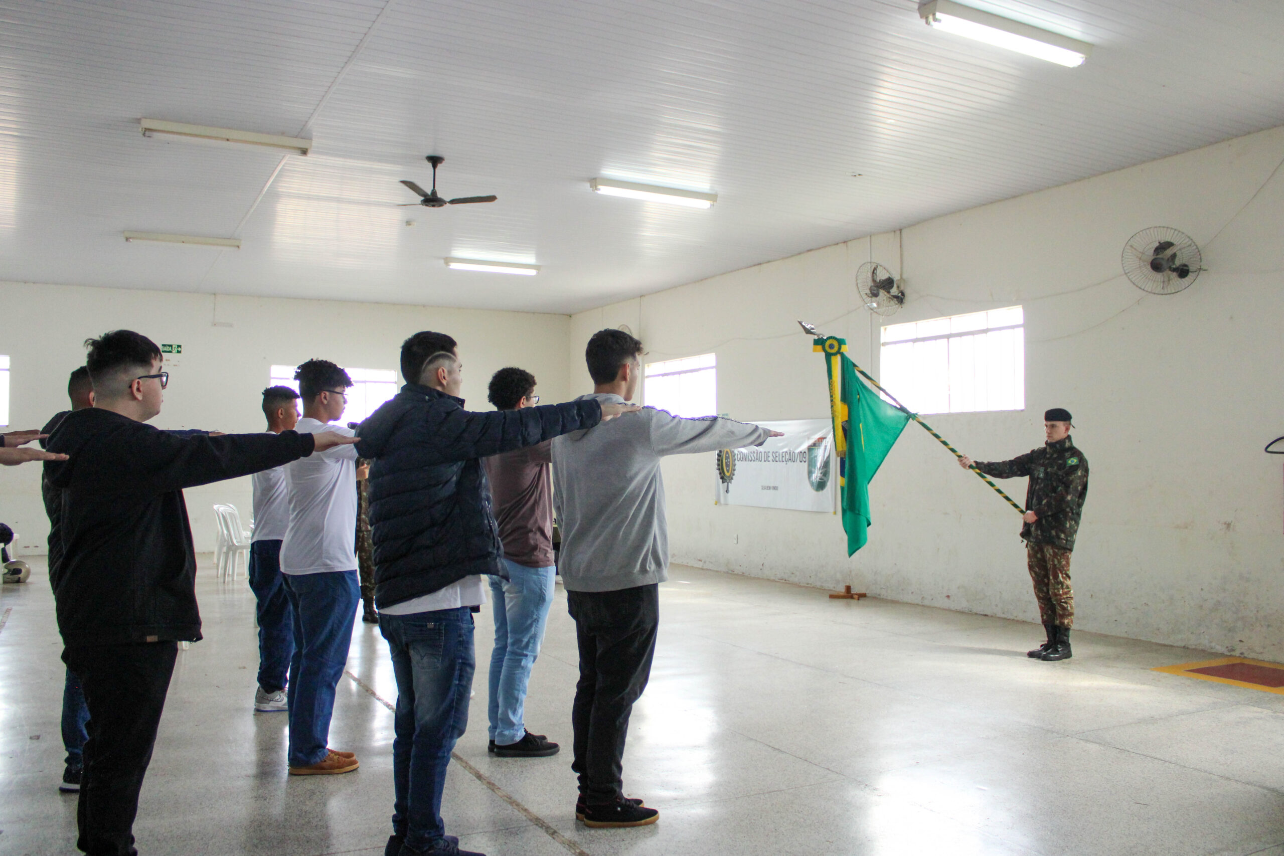 Serviço Militar: Jovens passam pela Comissão de Seleção do