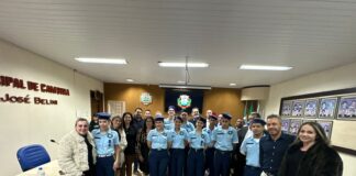 Colégio Cívico-Militar de Cambira realiza posse do Parlamento Jovem