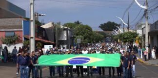 Cambira realiza Passeata Cívica em celebração à Semana da Pátria