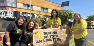Buzinaço pela Vida emociona comunidade em Cambira