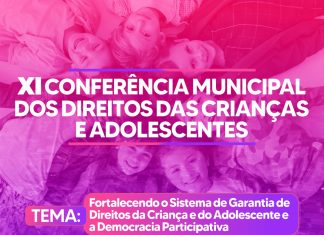 Cambira realiza XI Conferência Municipal dos Direitos das Crianças e Adolescentes no dia 2 de junho
