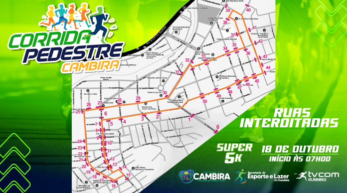 Cambira - Corrida Pedestre 2026 - Ruas Interditadas M